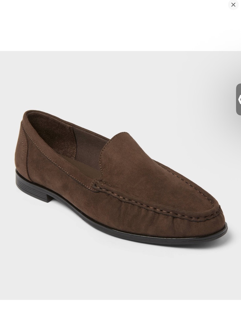 Women’s James Rouchd Slip-On Loafers. Brown. 8